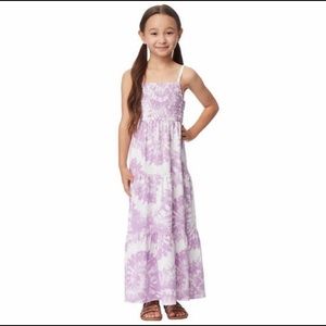 32 Degree Youth Dress - Purple Tie Dye